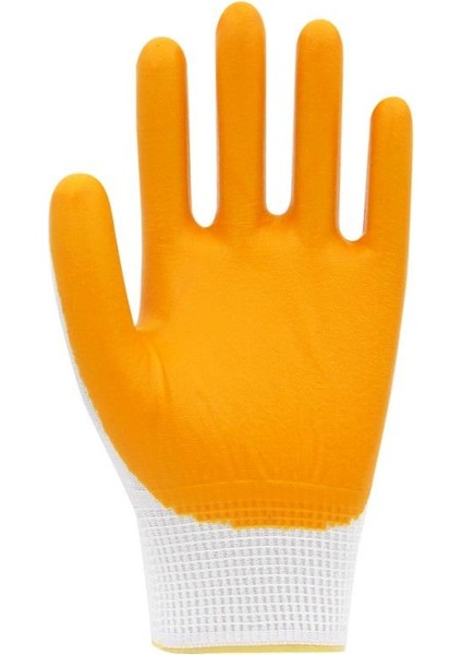 PN7 Nitril Eldiven İş Eldiveni Sarı XL/10 Beden 1 Çift