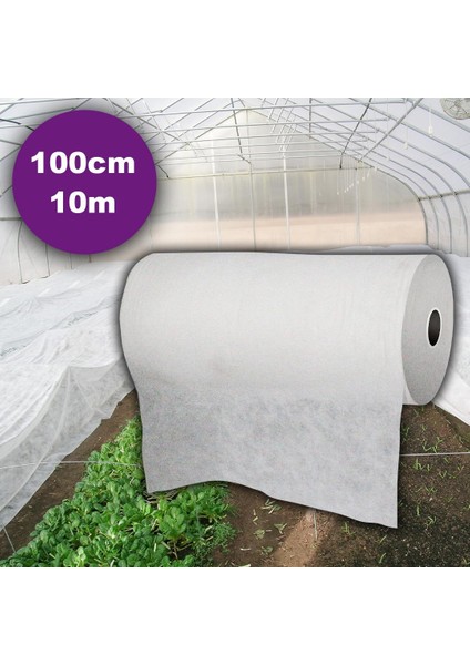 100CM x 25M Agril Isı Don Perdesi, Zirai Don Kırağı Örtü 17GR