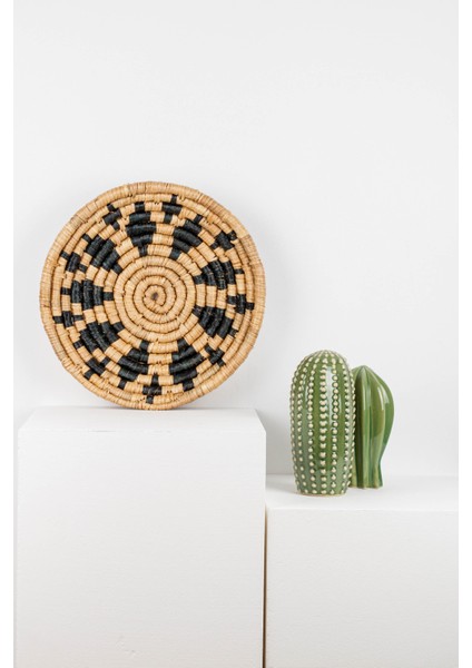 African Hasır Duvar Tabağı 3 Lü Set / 30CM, 35CM, 45CM modelleri