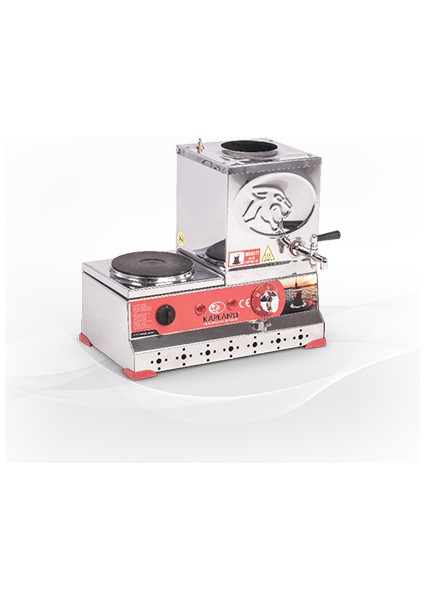 8 Lt Pleytli Elektrikli Çay Kazanı & Çay Ocağı