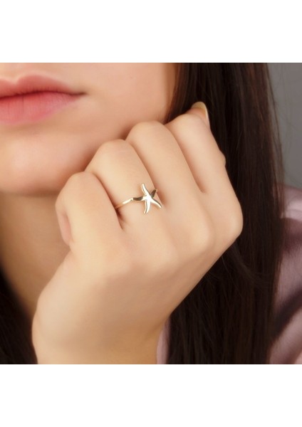 Deniz Yıldızı Altın Yüzük Sarı 14K Gold fiyatları