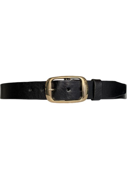 Deri Gold Tokalı Kadın Kemeri 4 cm modelleri