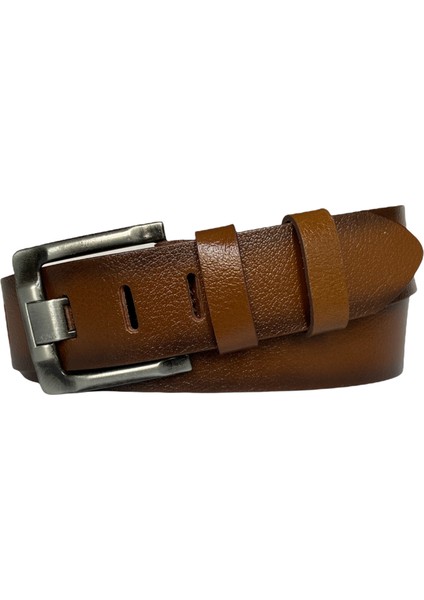 Deri 4.5 cm Geniş Dilli Tosado Kot, Spor Kemer
