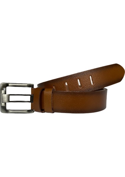 Deri 4.5 cm Geniş Dilli Tosado Kot, Spor Kemer