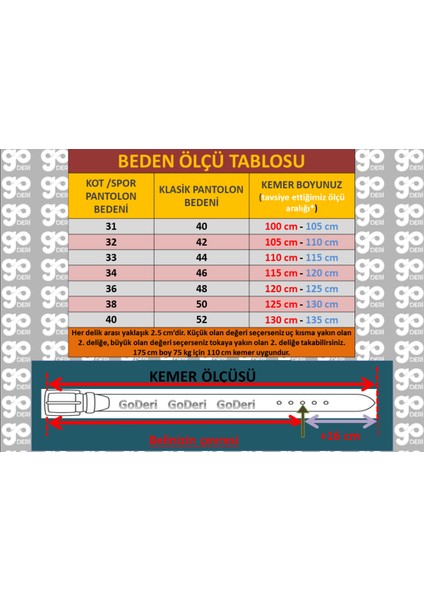 Deri Siyah Rugan Klasik Kumaş Pantolon Kemeri 3,5 cm