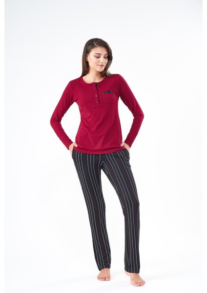 22408 Kadın Patlı Pijama Takım