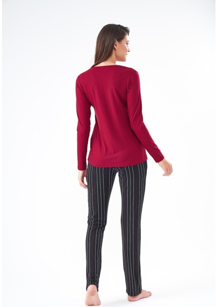 22408 Kadın Patlı Pijama Takım