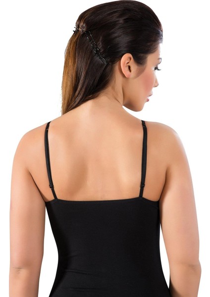 054 Kadın Çıtçıtlı Ayar Ip Askılı Boy Body