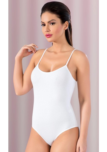 054 Kadın Çıtçıtlı Ayar Ip Askılı Boy Body