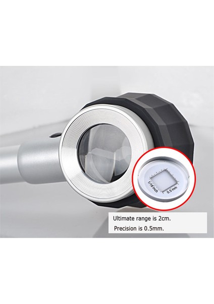 El 45X Katlanır Metal Büyüteç (Yurt Dışından)