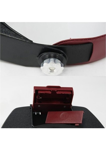 10X Işıklı Gözlük Kafa Ayarlanabilir 3. El Optik Büyüteç (Yurt Dışından) indirimleri