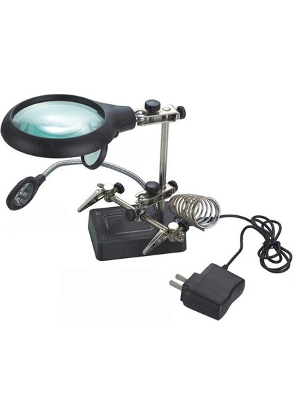 LED Işık 2.5X-10X Lens ile Kaynak Büyüteç (Yurt Dışından)