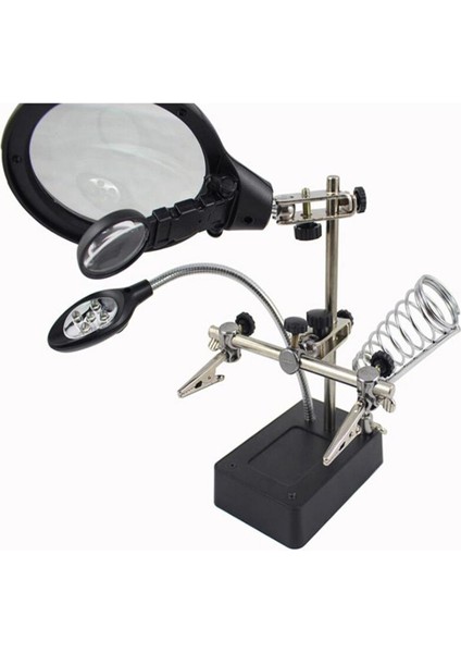 LED Işık 2.5X-10X Lens ile Kaynak Büyüteç (Yurt Dışından) modelleri