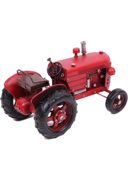 Dekoratif Metal Traktör 0710E-627