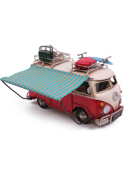 Dekoratif Metal Minibüs Tenteli 28CM 1304E-3539 fiyatları