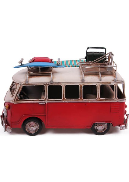 Dekoratif Metal Minibüs Tenteli 28CM 1304E-3539 fırsatları