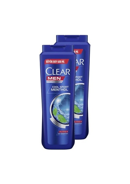 Men Cool Sport Menthol Şampuan 600 ml x 2 Adet