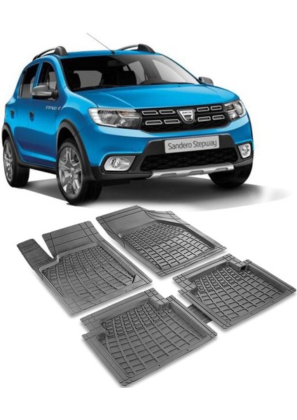 GMAX Dacia Sandero Havuzlu Oto Paspas (Prs)