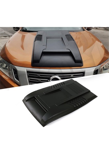 Nissan Navara Scoop Kaput Şişirme Koruma Mat Siyah 2015 + fırsatları