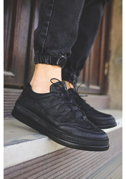 CH040 St Erkek Ayakkabı Siyah