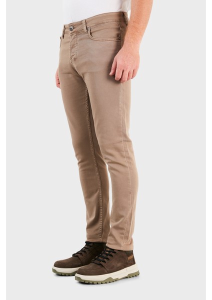Slim Fit Cepli Pamuklu Jeans Erkek Kot Pantolon EX1001K0014BARTEZ fırsatları