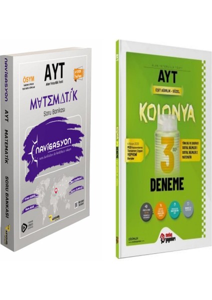 AYT Matematik Soru Bankası ve Metin Yayınları Ea-Sözel Deneme Sınavı