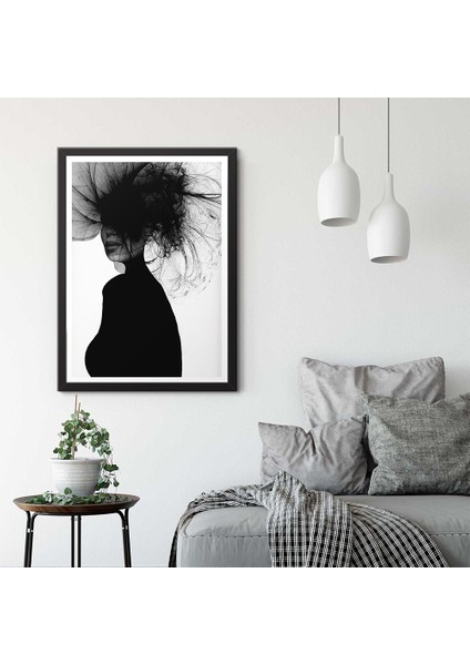 Karanlığın Yüzü Çerçeveli Poster Tablo 50 x 70