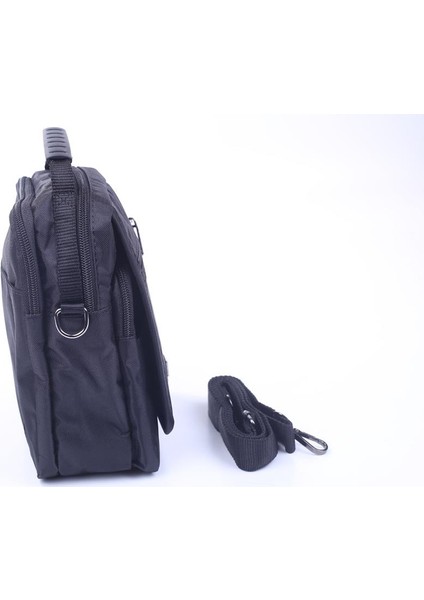 902 Siyah Erkek Orta Kapaklı El ve Omuz Çantası modelleri