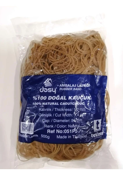 Ambalaj Lastiği Kauçuk 500 gr