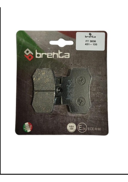 Brenta Ft 3036 Organik Fren Balatası