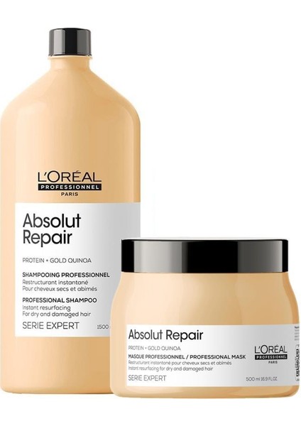 Loreal Paris Loreal Serie Expert Absolutt Repair Saç Bakım Seti