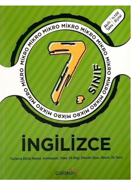 7. Sınıf Ingilizce Mikro Defter