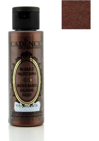 Subazlı Yaldız Boya 115 Çikolata 70ML