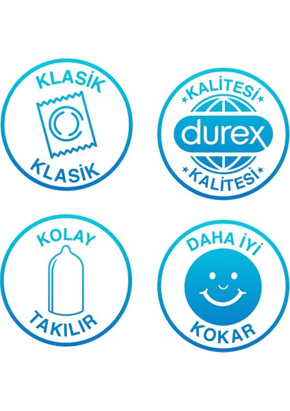 Klasik Prezervatif 12'li+Durex Extreme Jel 50 ml fırsatları