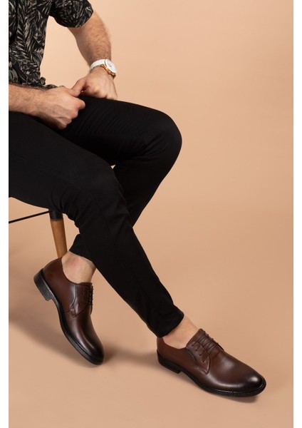 Hakiki Deri, 2 Renk Klasik Deri Erkek Ayakkabı modelleri