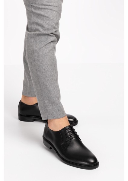 Hakiki Deri, 2 Renk Klasik Deri Erkek Ayakkabı