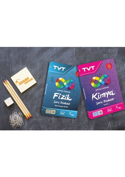 TYT Sıfırdan Sonsuza Fizik ve Kimya Konu Özetli Soru Bankası / 2 Kitap