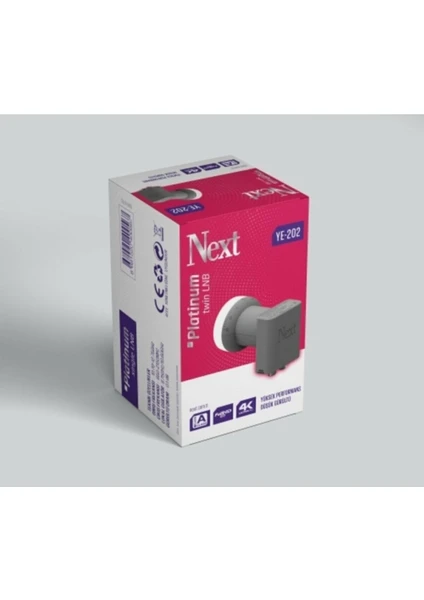 Nextstar Next YE-202 Platinumtwin Lnb - 2 Çıkışlı NX-YE-202