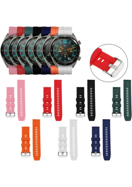Samsung Galaxy Gear Watch Tme Soft Silikon Kordon Kayış 20MM