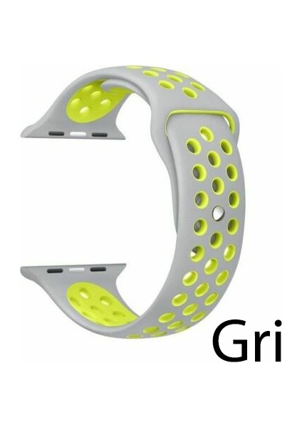 Apple Watch Uyumlu 1 2 3 4 5 6 7 42MM 44MM 45MM Spor Silikon Tme Kordon