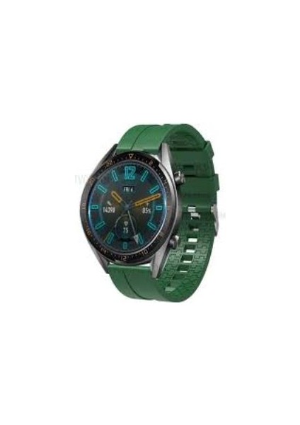 Samsung Galaxy Gear S3 Tme Soft Silikon Kordon Kayış 22MM
