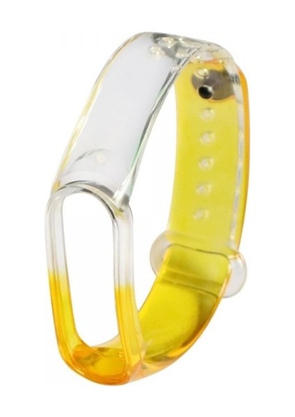 Xiaomi Mi Band 5 Mi Band 6 Mi Band 7 Tme Şeffaf Silikon Kordon Kayış