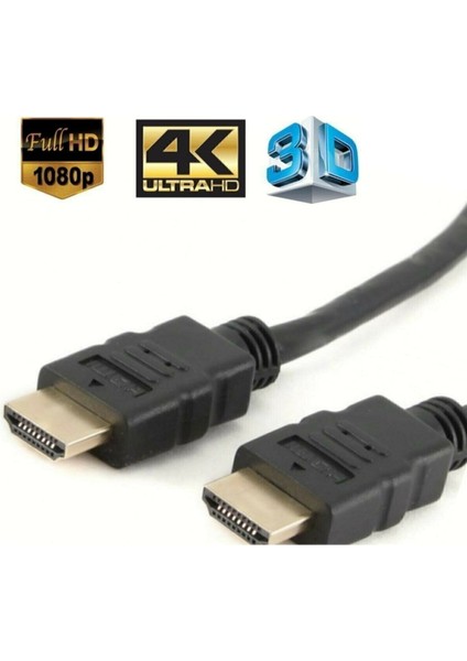 1.5 Metre 1.kalite 3D 4K Full Hd HDMI Tv Uydu Alıcısı Kablosu Us 0666 Rkm