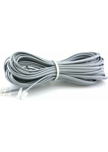 Telefon Modem Adsl Ara Kablosu Hat Kablosu 5 mt