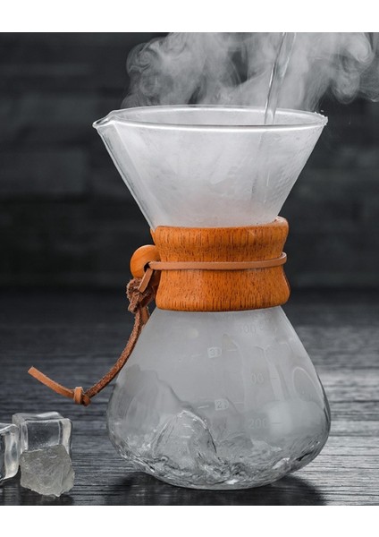 Campout Filtre Kahve Cam Set 400 ml
