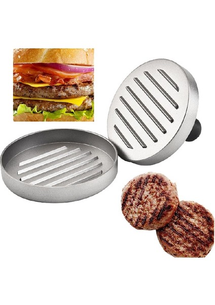 Campout Hamburger Press Aluminyum