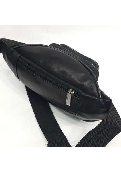 Üç Bölmeli Deri Bel Çantası modelleri