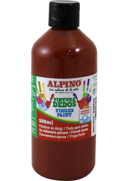 Dd-75 500 ml Kahverengi Parmak Boyası