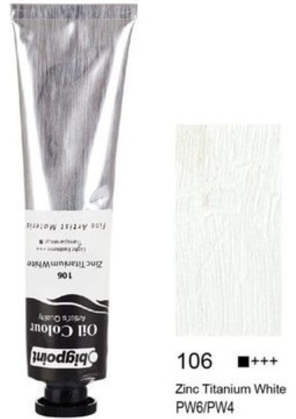 E1384-43 106 Zinc Tit White 50 ml Yağlı Boya