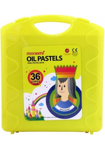 36 Renk Pastel Boya